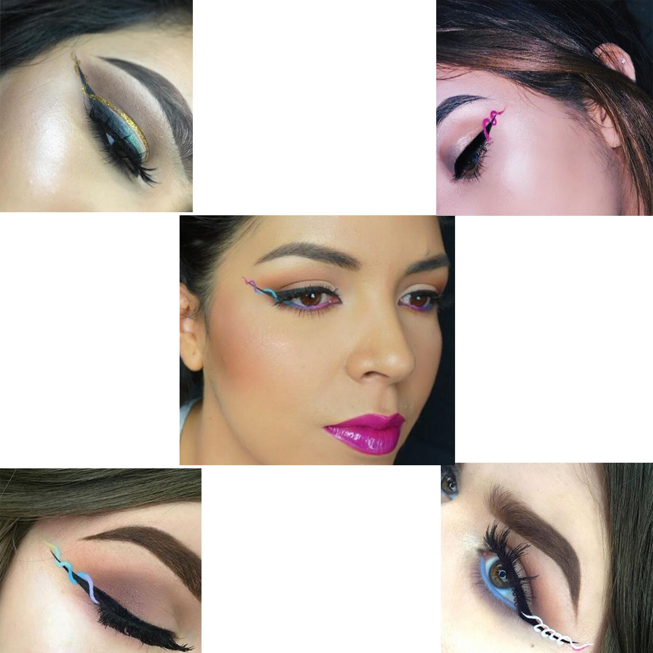 CCbeauty 6 Colors Waterproof Shimmer Makeup Glitter Cream Eyeshadow Palette Set, Long Lasting Mulfunctional Make up Set #2