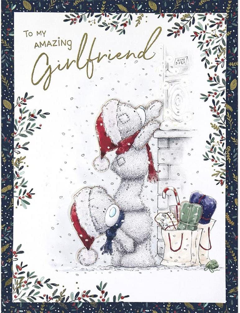 Me To You Bear Amazing Girlfriend Boxed Christmas Card