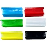 3000Pcs Six Colors Standard Tagging Gun Fasteners Garment Clothing Price Tag Label Barbs 1 Inch 500 Each of Clear Green Blue Yellow Red Black 3000 Total