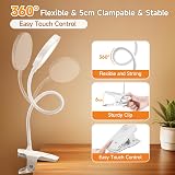 One Fire Clip On Reading Light 3600mAh USB Battery 5 Brightness 5 Colors view 6