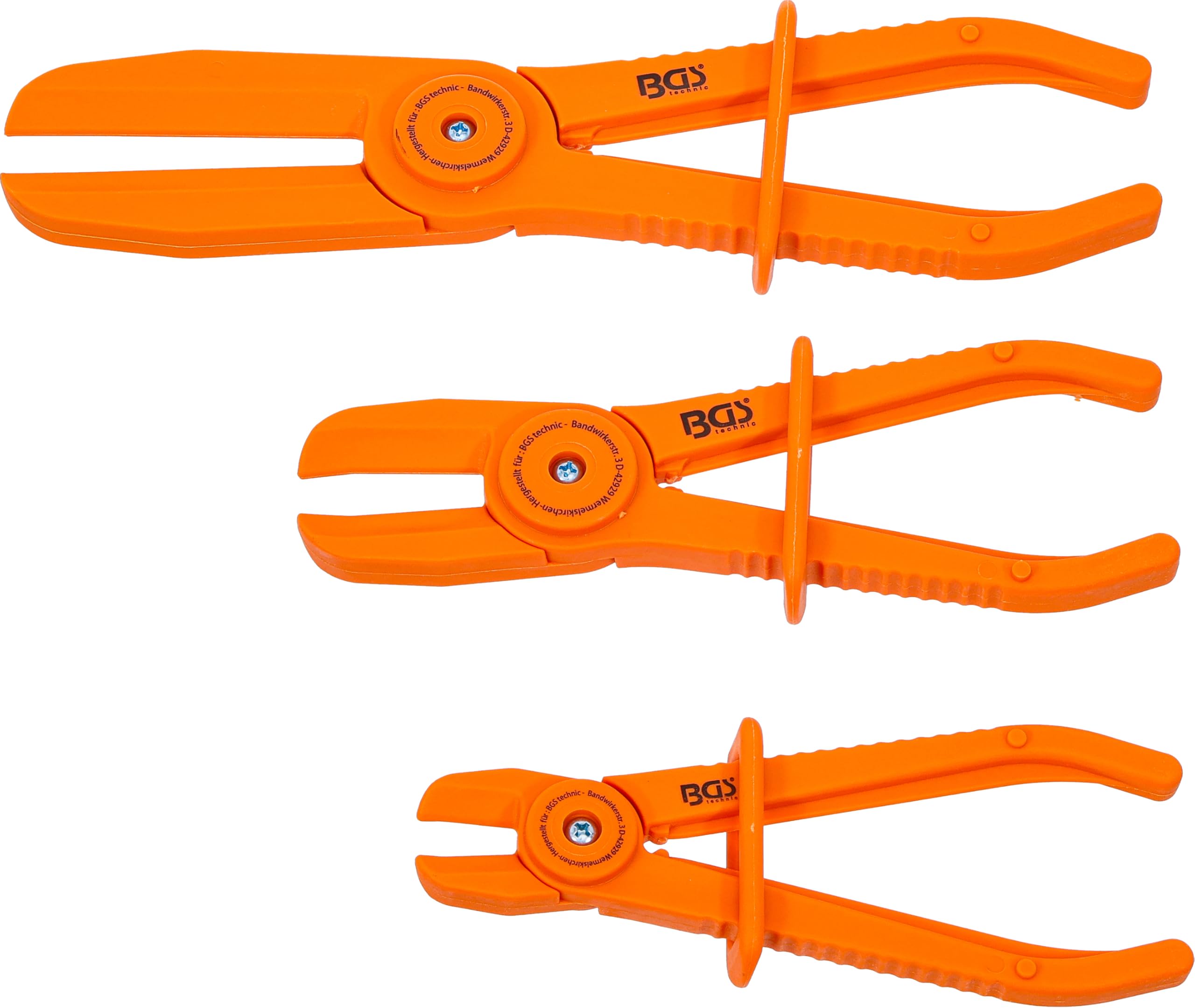 BGS 1815 | Hose Clamp Pliers Set | 155 - 255 mm | 3 pcs.