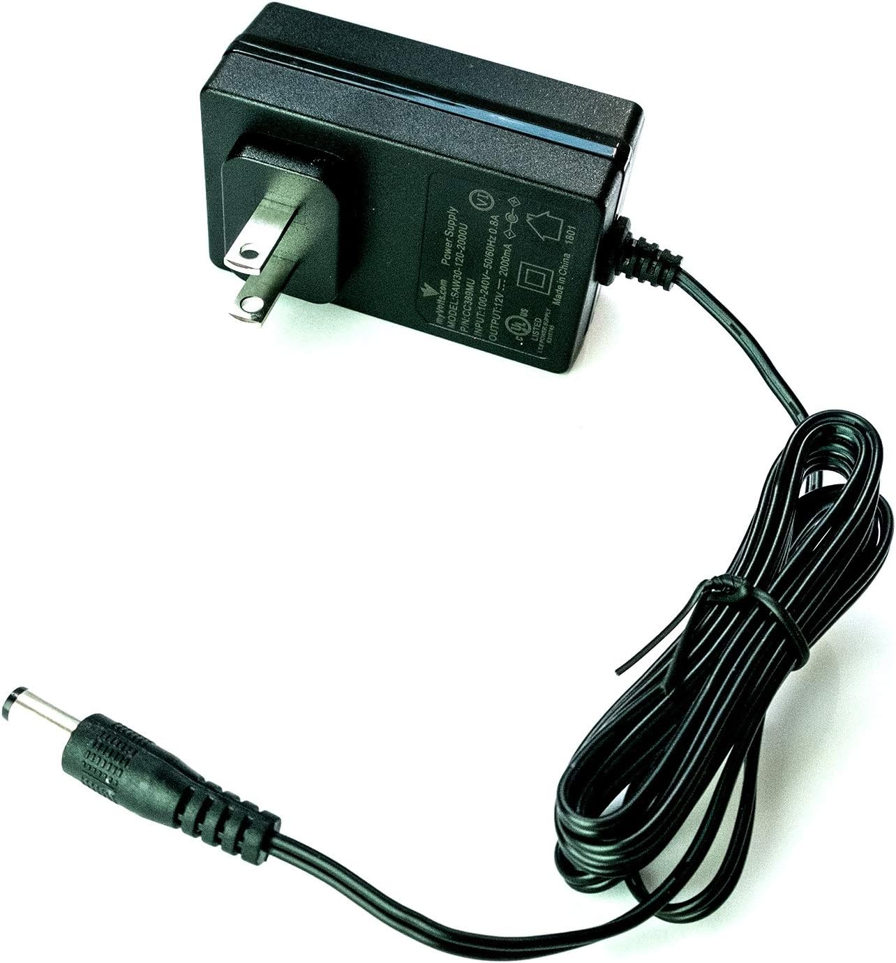 MyVolts 12V Power Supply Adaptor Compatible with Wyse WT1200LE Thin Client - US Plug