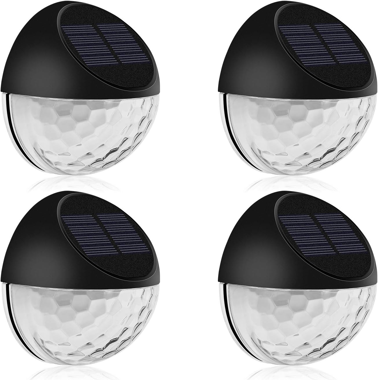 Solar Fence Lights, KMASHI Solar Decorative Garden Lights, Waterproof