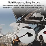 LDHHYH 10pcs Heavy Duty Suction Cups 22lb Rotating D Ring Hooks Camping view 6