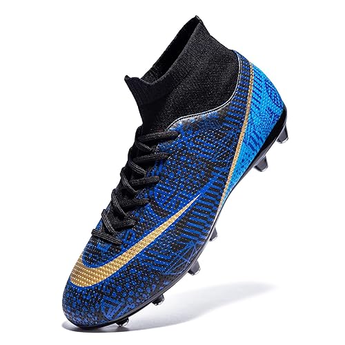 Favdeol Men's Soccer Cleats Indoor Turf Lightweight Performance