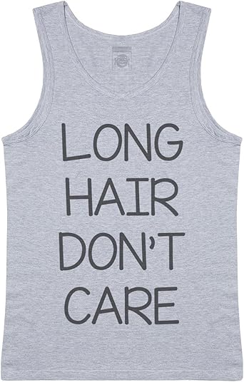 Amazon Com Long Hair Don T Care Men S Novelty Vest Mens Gift