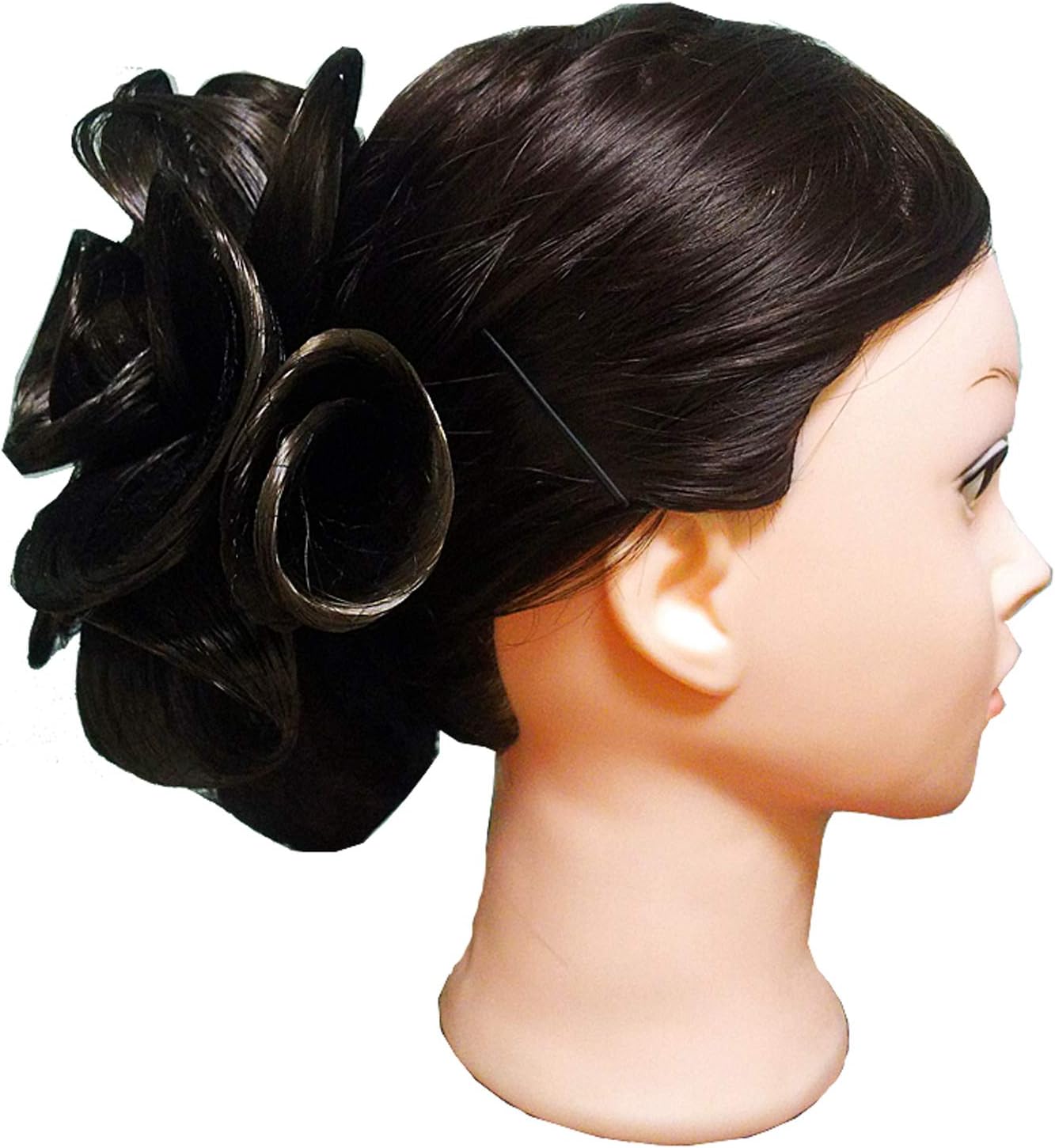 Amazon 社交ダンス 髪飾り ヘアークリップ ヘアアクセサリー シニヨンウィッグ My Select 社交ダンス