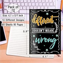FANCY LAND Inspirational Notepads Pocket Notebooks