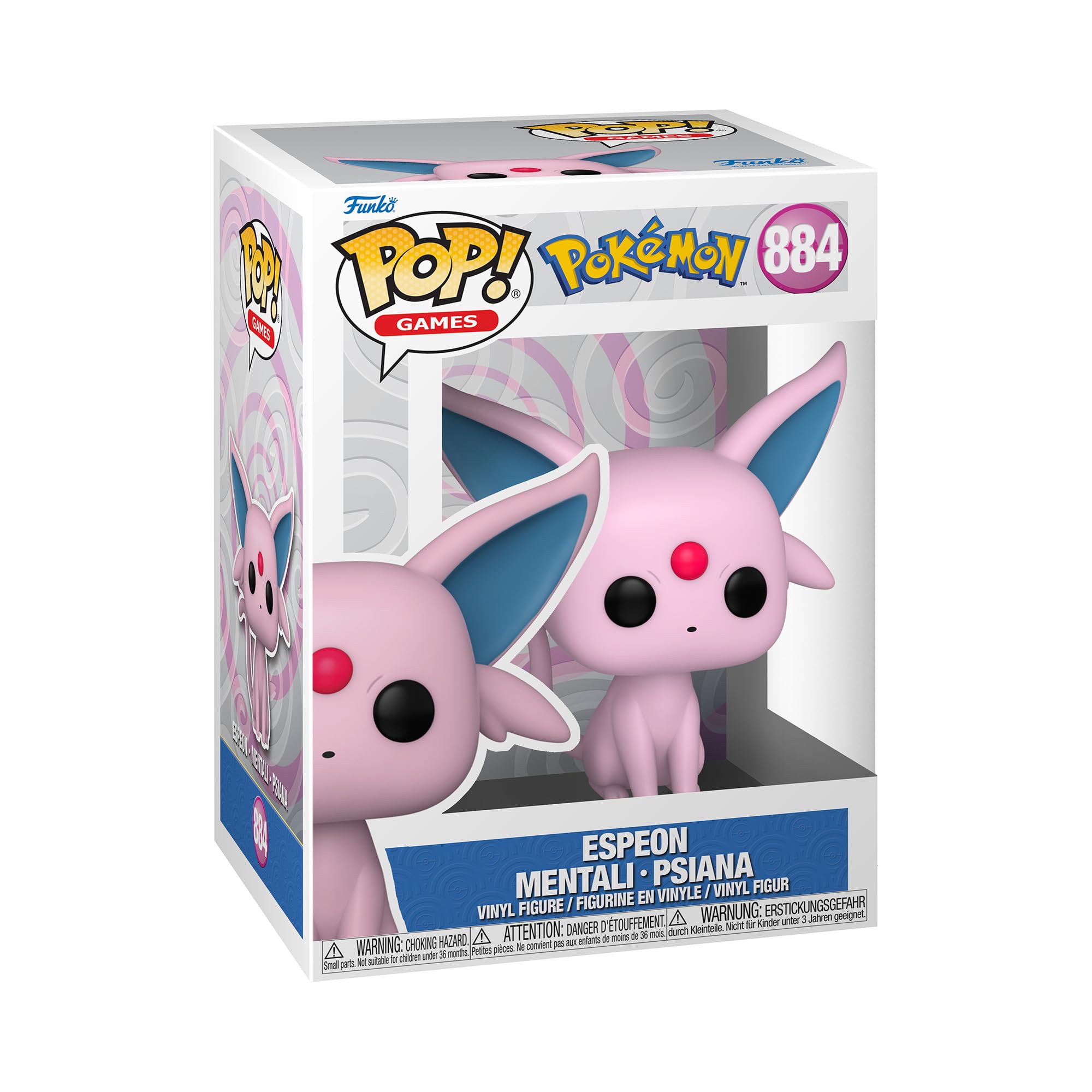 Photo 1 of Funko POP! Games: Pokemon - Espeon - Collectable Vinyl Figure - Gift Idea - Official Merchandise - Toys for Kids & Adults - Anime Fans - Model Figure for Collectors and Display