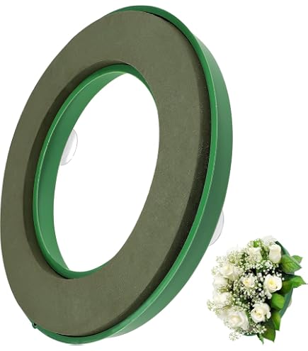 KALLORY 10 Piezas Burbuja De Amor Espuma De Floristería Forma De Corona