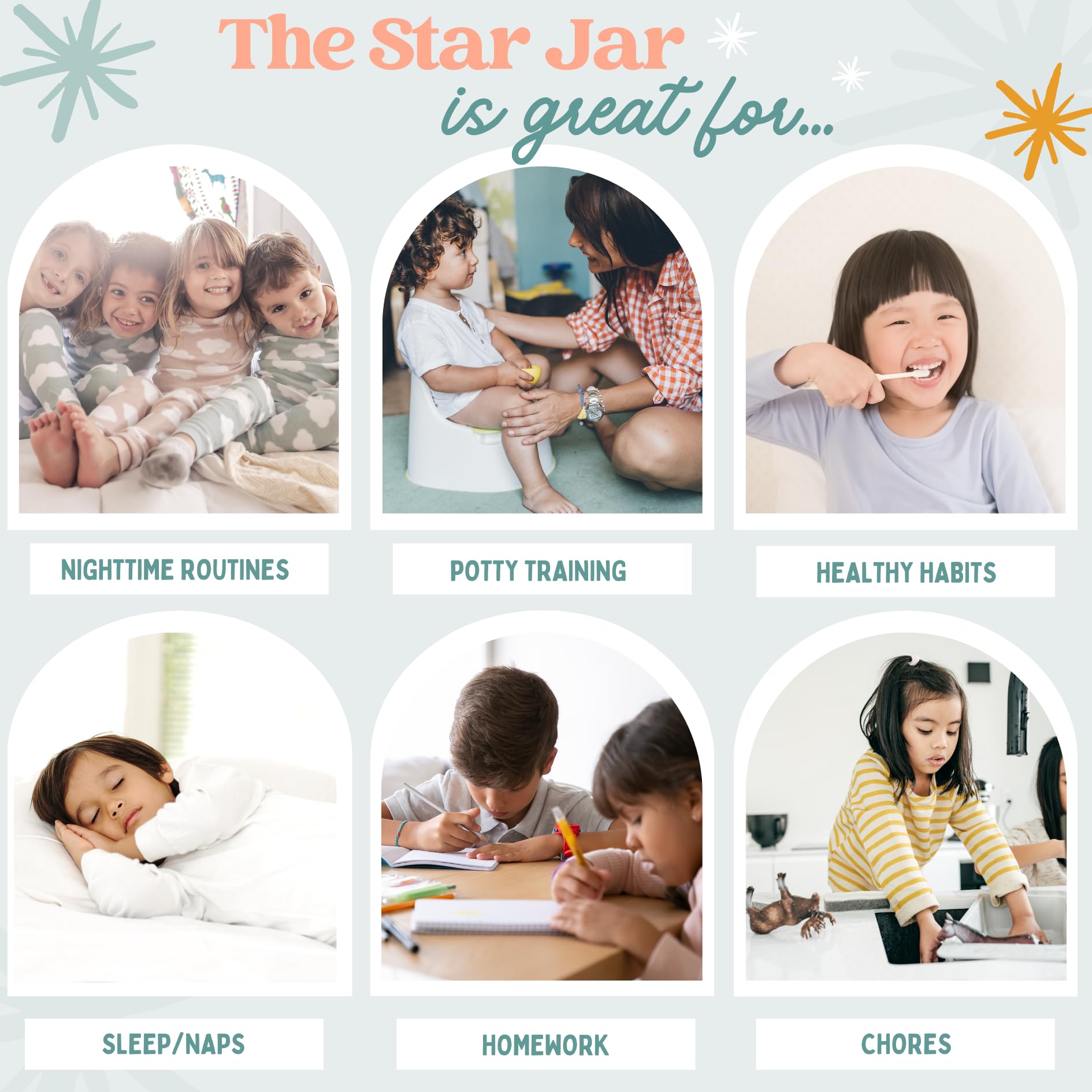 Mua The Star Jar-Chore Chart for Kids Multiple Kids, Potty Training ...