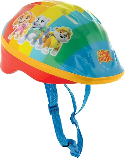 Paw Patrol Kids Bike Helmet Adjustable 48-52cm EPS Inner Ventilated Official