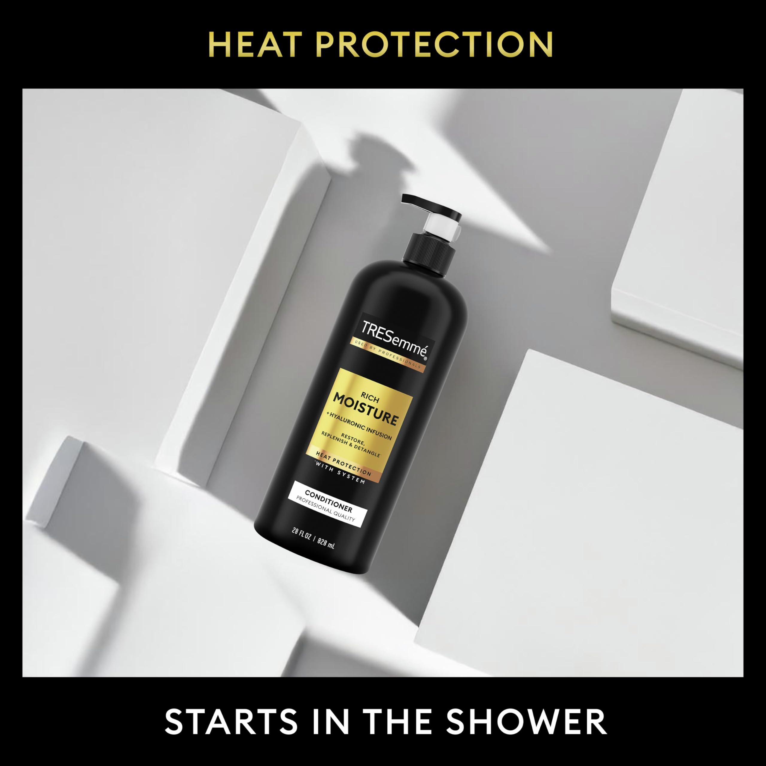 TRESemmé Hydrating Conditioner Rich Moisture for Dry Hair, Formulated With Pro Style Technology 28 Fl Oz