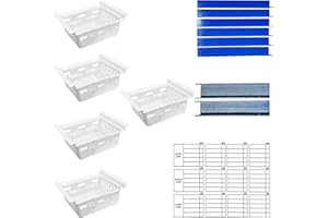 FreezerMax Mini System. Creates 3 levels of sliding basket organization in small chest freezers. PLEASE MEASURE YOUR FREEZER BEFORE ORDERING. Customization can be done for small freezers.