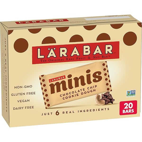 LARABAR MINIS CHOCOLATE CHIP COOKIE DOUGH, GLUTEN FREE...