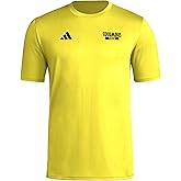 Adidas Mens Columbus Crew Local Warp Pre-Game Short Sleeve T-Shirt