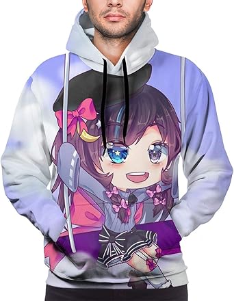 Amazon.com: Gacha Life Men's Hoodies Sweatshirt Adult 3D Print Hoodie