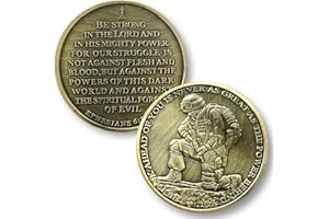 PiaoHao The Task Ahead Coin Antique Bronze Plated Challenge Coin Collector's Medallion