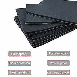 Rubber Adhesive Pads, 4 Pcs Closed Cell Foam Sheet