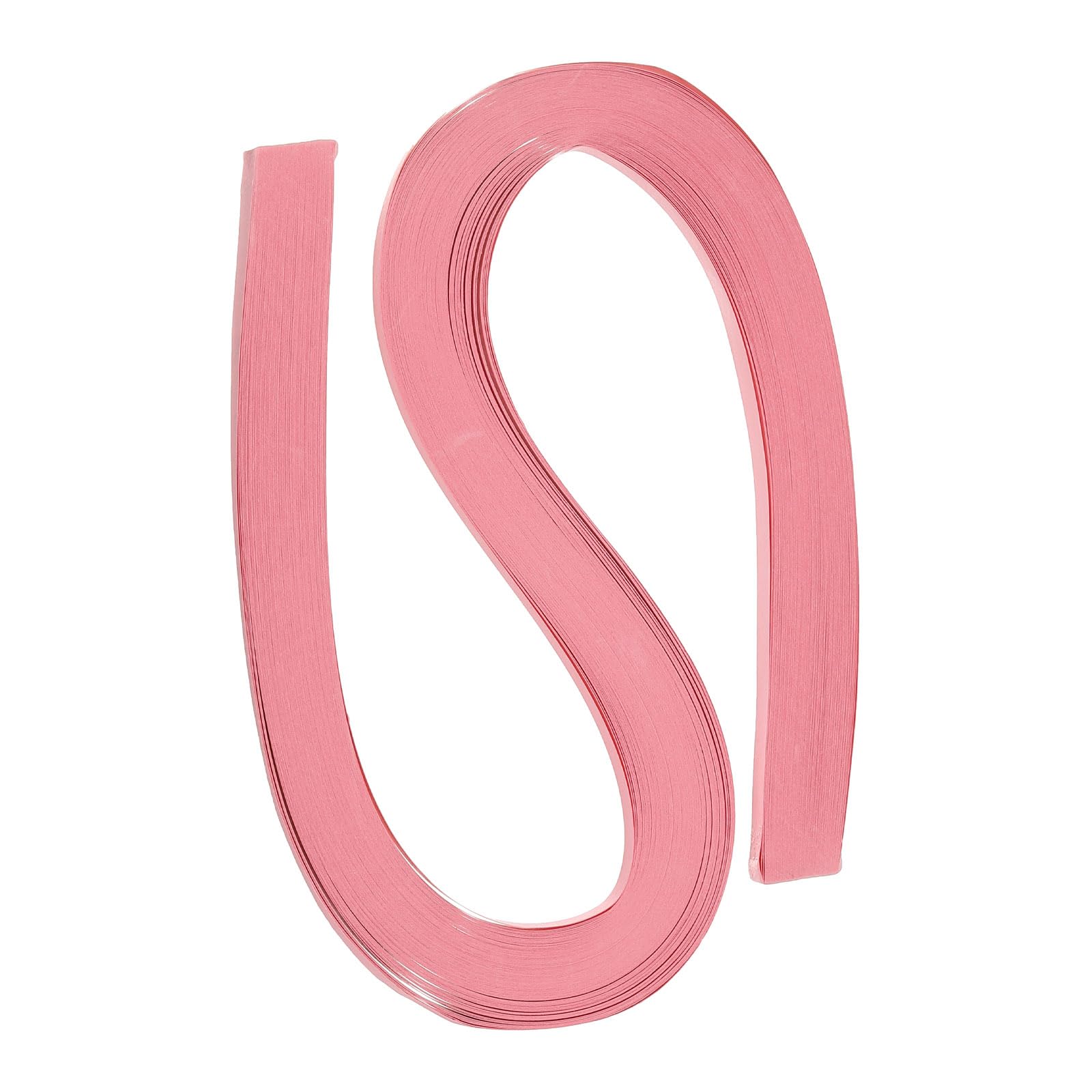 PATIKIL 120pcs Quilling Strips Paper 3/8"(10mm) 54cm Origami Paper Quilling Strip for Art DIY Hand Craft Christmas, Pink