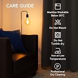 Deconovo Blackout Curtains 52x54 Chocolate Ring Top 1 Pair Thermal view 8