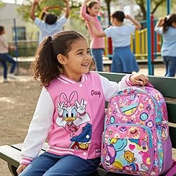 Disney Daisy Duck Toddler Girls Varsity Bomber