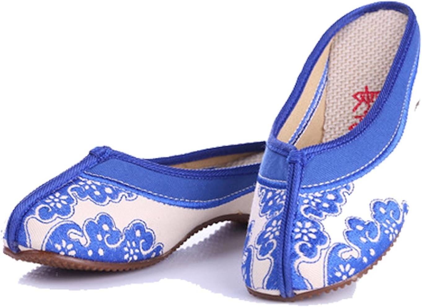HomeTown Market Blue Asian Slippers are Chinese