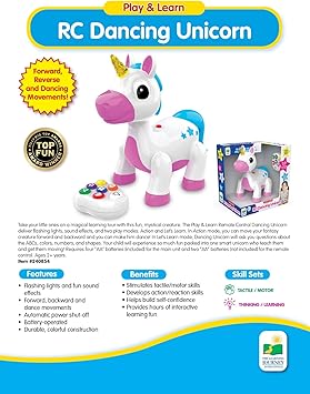 rc dancing unicorn the learning journey