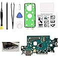 Charging Port Replacement Kit Compatible with Galaxy S22+ Plus US Version, Dock Board USB-C Connector Only for S22+ Plus SM-S906U, SM-S906U1, SM-S906W, with Instruction Manual, Toolkit