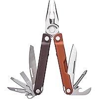 LEATHERMAN, Bond Multi-Tool, EDC Tool with 420HC Blade and Nylon Sheath, Burnt Sienna