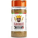 Habanero Seasoning Mix by Flavor God - Premium All Natural & Healthy Spice Blend for Burritos, Tacos, Seafood & Chicken - Kos
