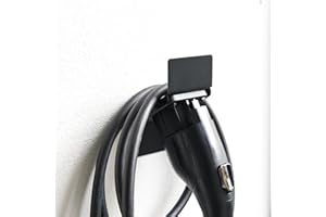 EVify Space Saving EV Charger Holder Wall Mount, Electric Car Cable Holder for SAE J1772
