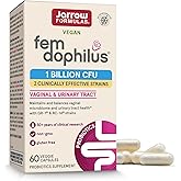 Jarrow Formulas Fem-Dophilus - 1 Billion Organisms Per Serving - 60 Veggie Capsules - Women’s Probiotic - Urinary Tract Healt