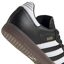 adidas Unisex-Adult Samba Indoor, Black/White/Vivid