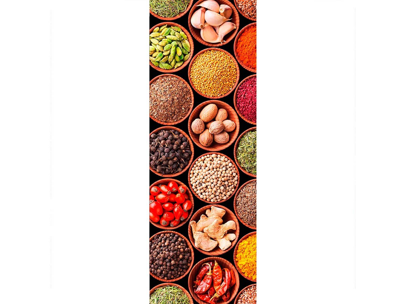 Oedim Vinilo para Frigorífico Verduras Legumbres Colores 185 x 60 ...