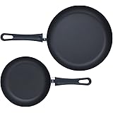 Scanpan Classic 2 Piece Fry Pan Set, Black