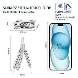 Nextool EDC Keychain Multitool, 10 in 1 Mini Pocket