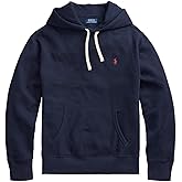 POLO RALPH LAUREN Mens Cabin Fleece Hoodied Sweatshirt (M, Navy)