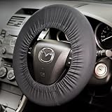 Disklok Black Universal Steering Wheel Protection Cover Soft Stretch Fit