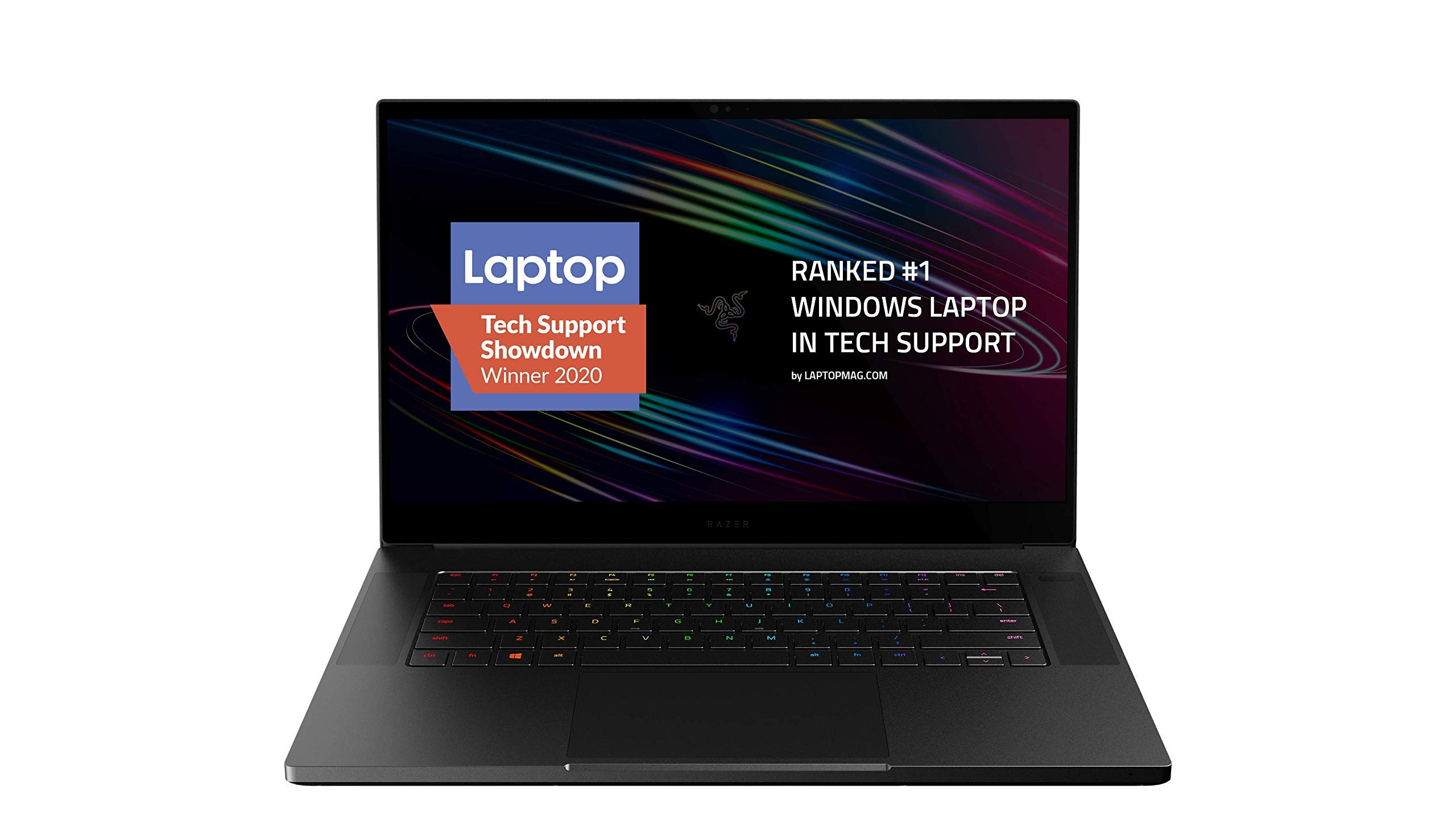 Razer Blade 15 Advanced Gaming Laptop 2020: Intel Core i7-10875H 8-Core, NVIDIA GeForce RTX 2080 SUPER Max-Q, 15.6” 4K OLED Touch, 16GB RAM, 1TB SSD, CNC Aluminum, Chroma, Thunderbolt 3, Creator Ready