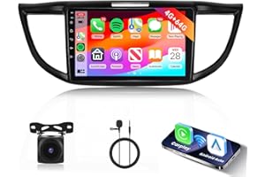 [4G+64G] Android Car Stereo for Honda CRV 2012-2016 Radio with Wireless Carplay Android Auto, Mirror Link, Hodozzy 9 inch Tou