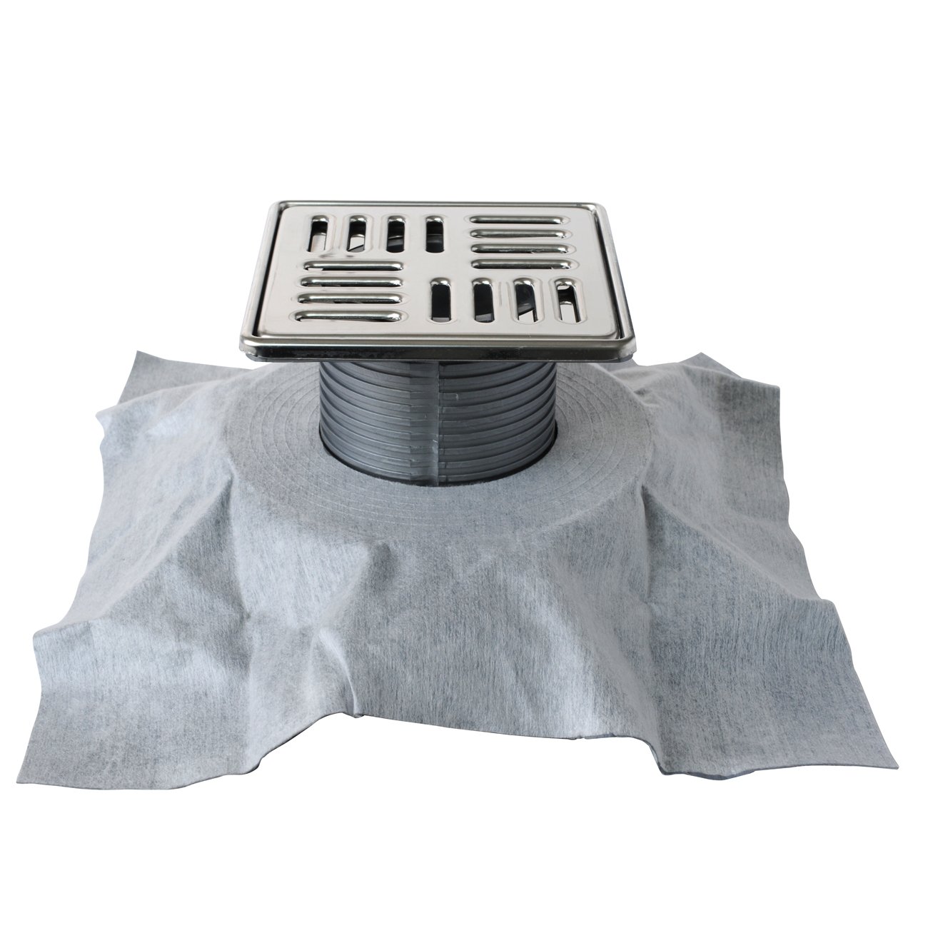 First Plast chppt15in-y Manhole Cover Polypropylene with Full Stainless Steel Grid of Sheath, Steel, 150 x 150 mm