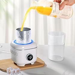 WISFISSH Cooling Cup with Mood Light,Beverage