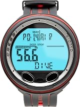 Cressi Giotto Dive Computer Black Red Air Nitrox Full Decompression Ascent Speed view 4