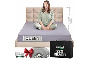 Grounding Sheets Queen 74% Organic Cotton 22% Silver 4% Silk Fitted Size Bed Sheet - Grounded Earth Deep Pocket - Well Beddin