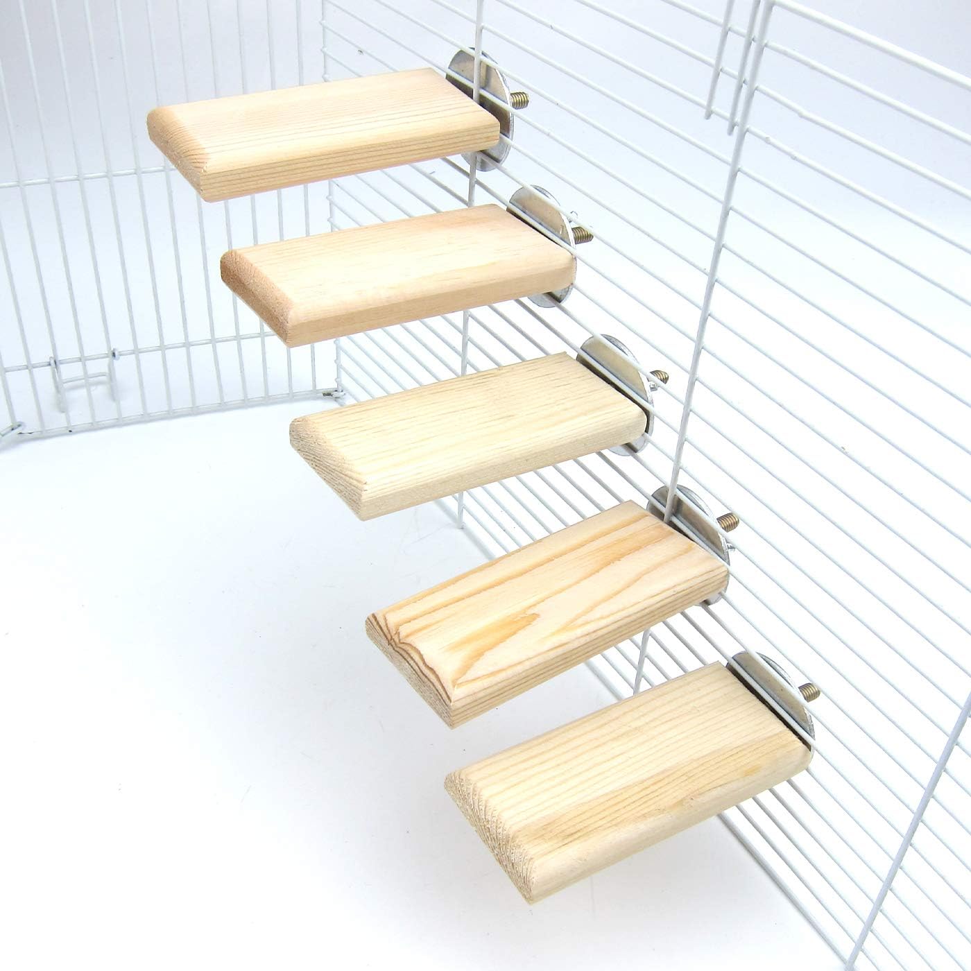 AlfiePet - MarioWood Platform for Mouse, Chinchilla, Rat, Gerbil and Dwarf Hamster - Size: Large