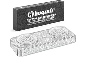 HUQRXFI Pre-Filled Cigar Humidifier, Cigar Crystal Gel Humidifier, Suitable for Cigar Boxes and Cigar Cabinets, Maintains Ideal Humidity at 70% and Keeps Cigars Fresh, Cigar Accessories