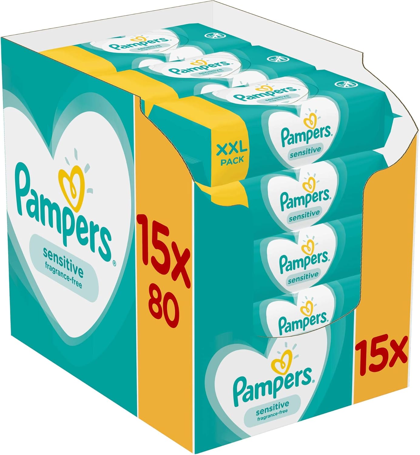 pampers wipes 1200