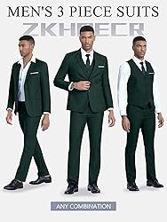 Men Suit Set Slim Fit Wedding Suit Business Suit