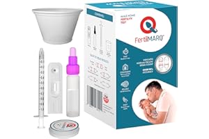 Fertility Test for Male, Home Sperm Test Kit for Men | Indicates Normal or Low Sperm Count | Convenient Accurate and Private 